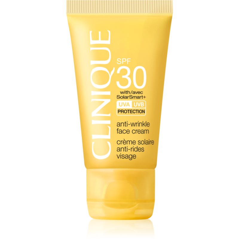 Clinique Sun SPF 30 Sunscreen Anti-Wrinkle Face Cream napozó arckrém ránctalanító hatással SPF 30 50 ml-Eredeti