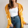 Coatee with subtitles mustard