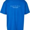 Cobalt blue Paperbird Oversize T-shirt