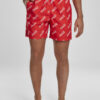 Coca Cola Logo AOP Swimshorts red