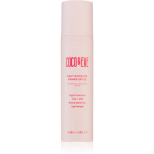 Coco & Eve Daily Radiance Primer SPF 50 gyengéd védő folyadék az élénk bőrért SPF 50 50 ml-Ár