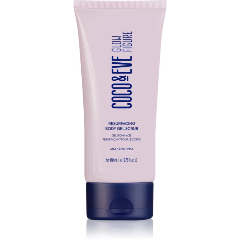 Coco & Eve Glow Figure Resurfacing Body Gel Scrub gyengéd testpeeling 170 ml-Ár
