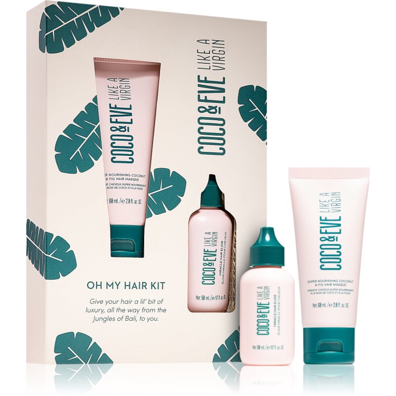 Coco & Eve Like A Virgin Oh My Hair Kit szett a fénylő és selymes hajért-Ár