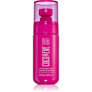 Coco & Eve Sunny Honey Antioxidant Face Tanning Micromist önbarnító permet az arcra 75 ml-Ár