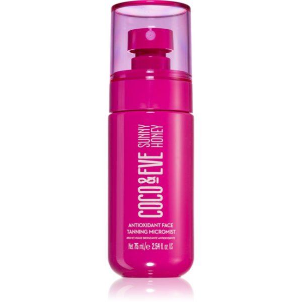 Coco & Eve Sunny Honey Antioxidant Face Tanning Micromist önbarnító permet az arcra 75 ml-Ár