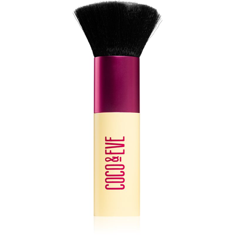 Coco & Eve Sunny Honey Deluxe Vegan Kabuki Brush Kabuki sminkecset testre és arcra 1 db