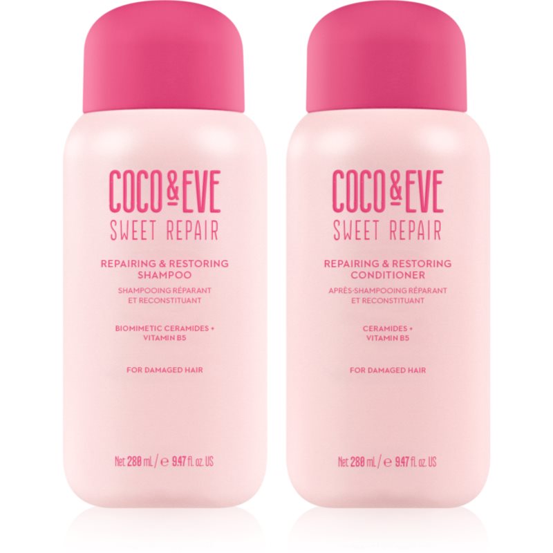 Coco & Eve Sweet Repair Hair Rehab Kit szett a sérült és festett hajra