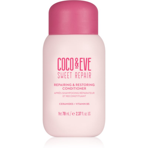 Coco & Eve Sweet Repair Repairing & Restoring Conditioner intenzíven regeneráló kondicionáló a sérült és festett hajra 70 ml-Ár