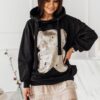 Cocomore black sweatshirt cmgBZ1174.R21