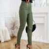 Cocomore khaki leggings cmgLG1267.R69