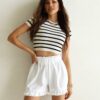 Cocomore white shorts amgSDI1418.white