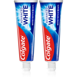 Colgate Advanced White fehérítő paszta fogkő és foltok ellen 2x75 ml-Ár