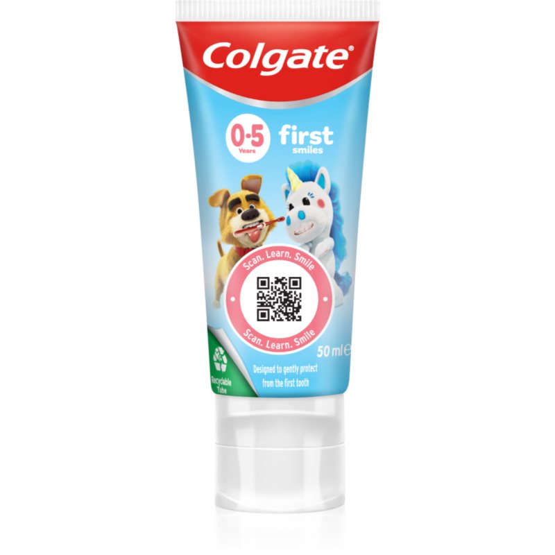 Colgate First Smiles 0-5 fogkrém gyermekeknek 50 ml-Ár