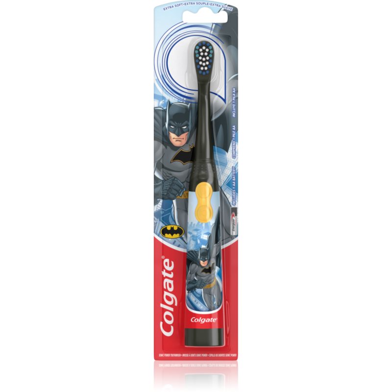 Colgate Kids Batman elemes gyermek fogkefe extra soft Silver 1 db-Eredeti