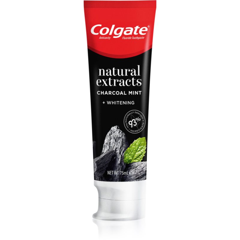 Colgate Natural Extracts Charcoal + White fogfehérítő fogkrém faszénnel 75 ml-Eredeti