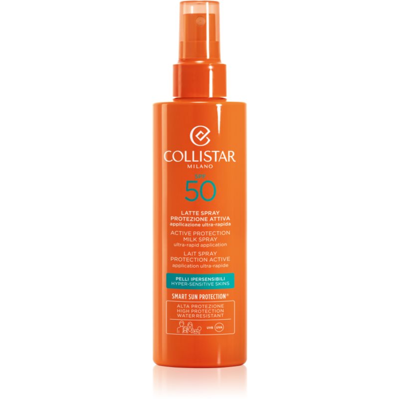 Collistar Active Protection Milk Spray SPF 50 Naptej spray formában SPF 50 200 ml-Ár