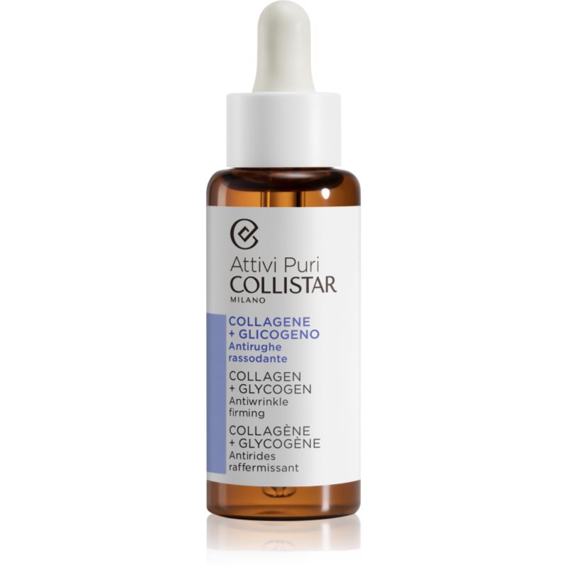 Collistar Attivi Puri Collagen+Glycogen Antiwrinkle Firming öregedés jeleit csökkentő arcszérum kollagénnel 50 ml-Ár