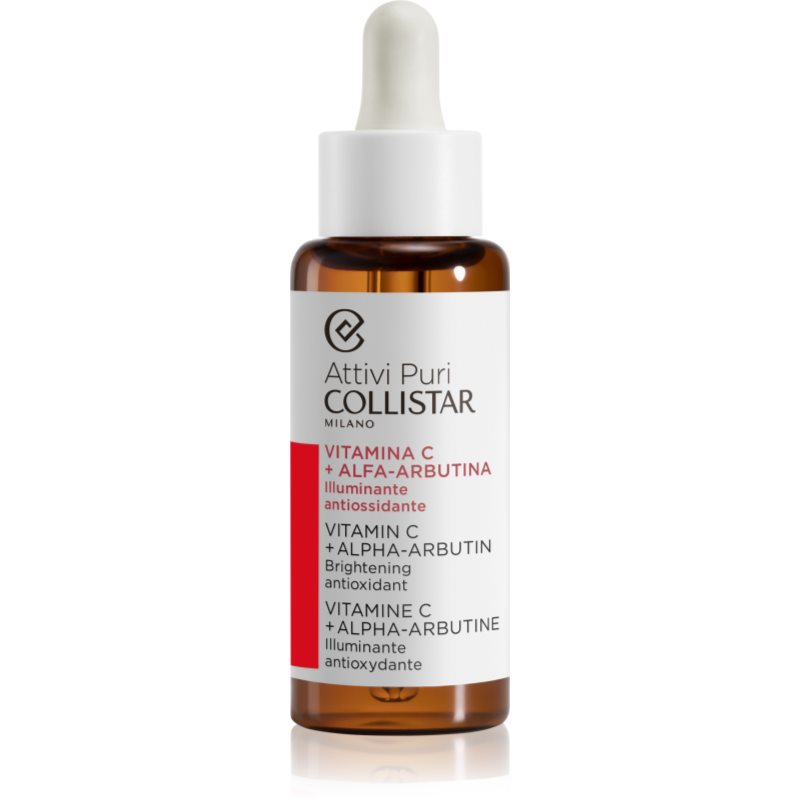 Collistar Attivi Puri Vitamin C + Alfa-Arbutina fényesítő hatású arcszérum C vitamin 50 ml-Ár