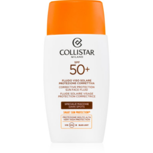 Collistar CORRECTIVE PROTECTION SUN FACE FLUID SPF50+ bőrvédő folyadék napozáshoz SPF 50+ 50 ml-ár