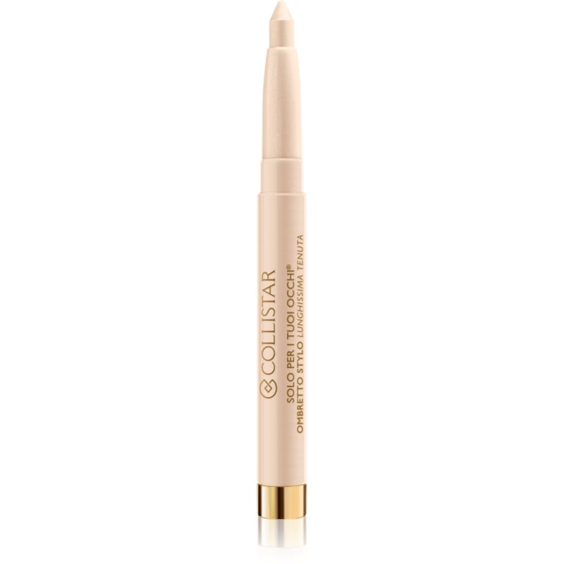 Collistar For Your Eyes Only Eye Shadow Stick hosszantartó szemhéjfesték ceruza kiszerelésben árnyalat 1 Ivory 1.4 g-Eredeti