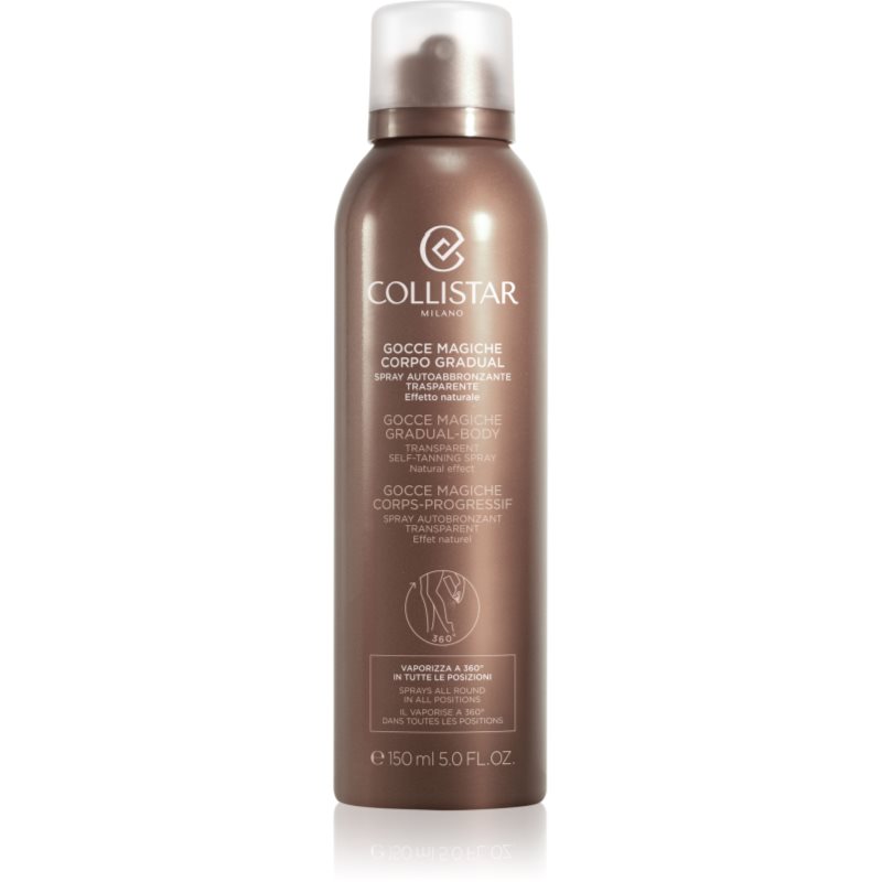 Collistar Gocce Magiche Gradual Body átlátszó napozó spray 150 ml-ár