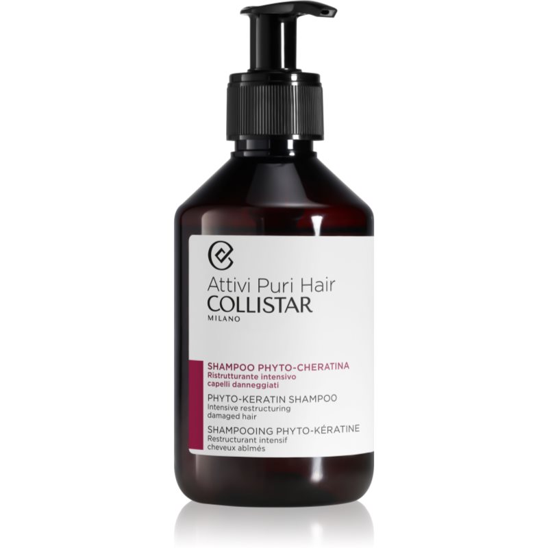 Collistar Hair Phyto-Keratin Shampoo Intensive Restructuring sampon keratinnal 250 ml-Ár