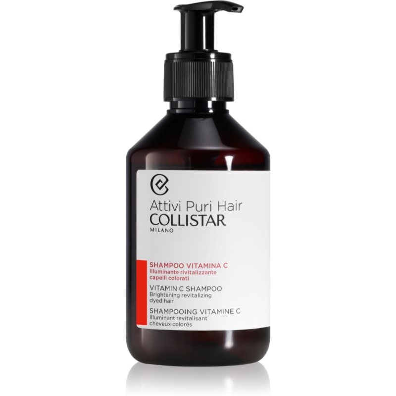 Collistar Hair Vitamin C Shampoo Brightening Revitalizing sampon C vitamin 250 ml-Ár