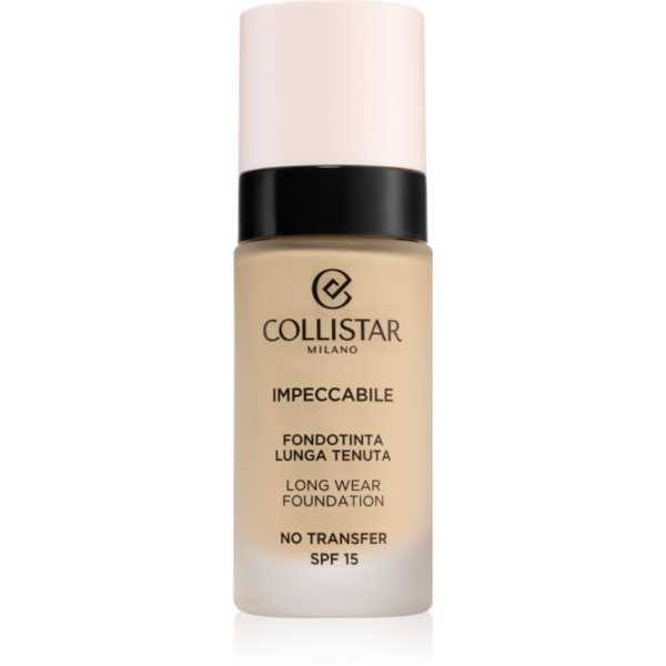 Collistar Impeccabile Long Wear Foundation tartós alapozó SPF 15 1N Avory 30 ml-Ár