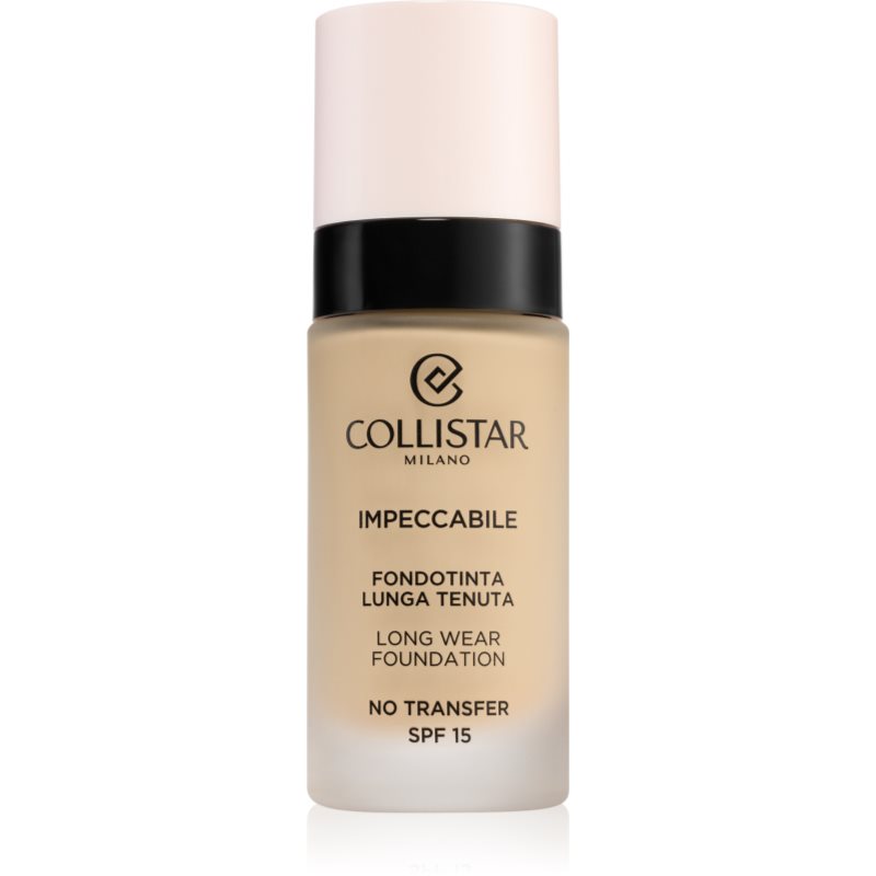 Collistar Impeccabile Long Wear Foundation tartós alapozó SPF 15 1N Avory 30 ml-Ár