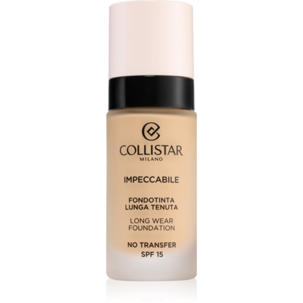 Collistar Impeccabile Long Wear Foundation tartós alapozó SPF 15 1R Rosy Avory 30 ml-Ár