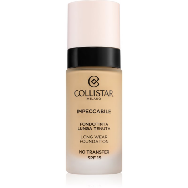 Collistar Impeccabile Long Wear Foundation tartós alapozó SPF 15 2G Golden Beige 30 ml-Ár