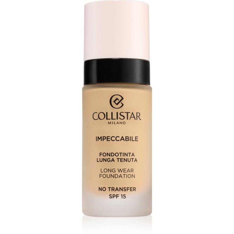 Collistar Impeccabile Long Wear Foundation tartós alapozó SPF 15 2G Golden Beige 30 ml-Ár