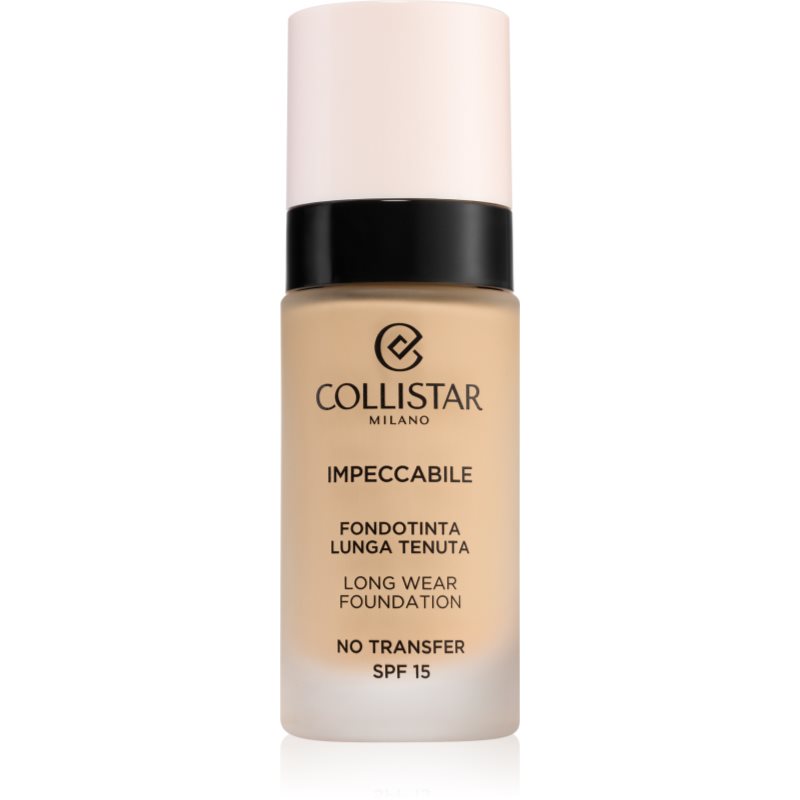 Collistar Impeccabile Long Wear Foundation tartós alapozó SPF 15 2R Rosy Beige 30 ml-Ár