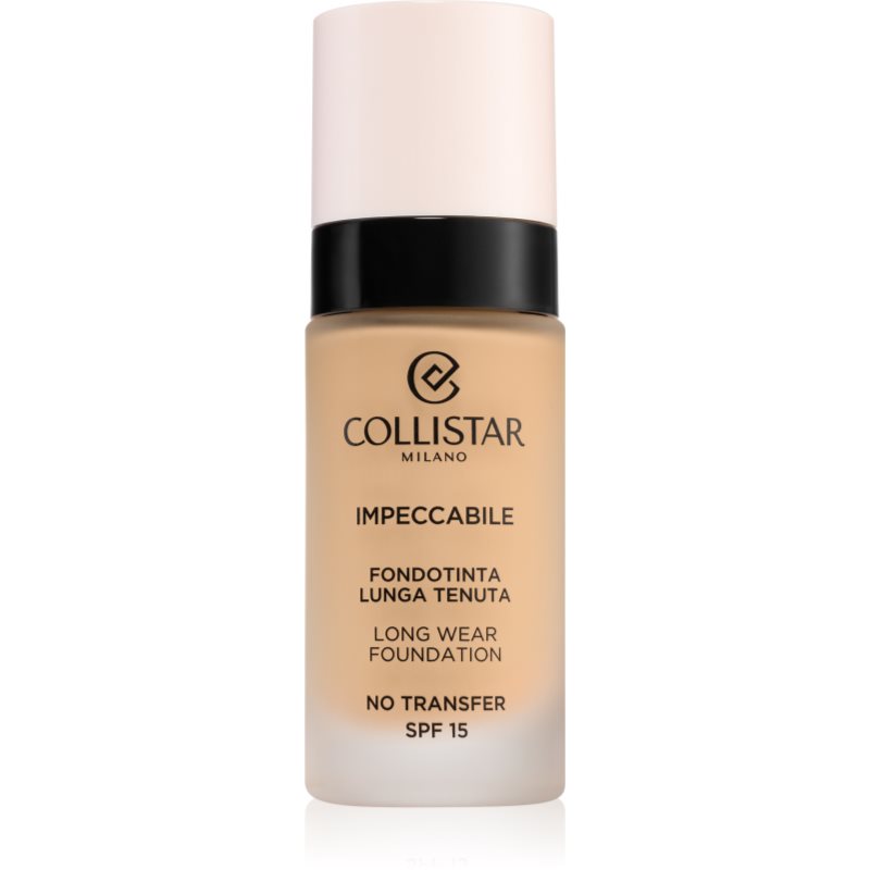 Collistar Impeccabile Long Wear Foundation tartós alapozó SPF 15 3N Natural 30 ml-Ár