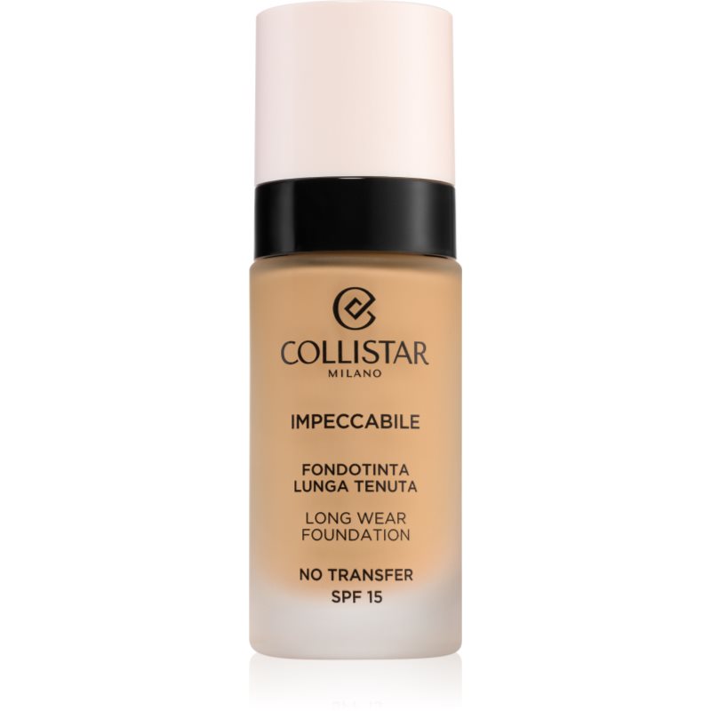 Collistar Impeccabile Long Wear Foundation tartós alapozó SPF 15 4N Sand 30 ml-Ár