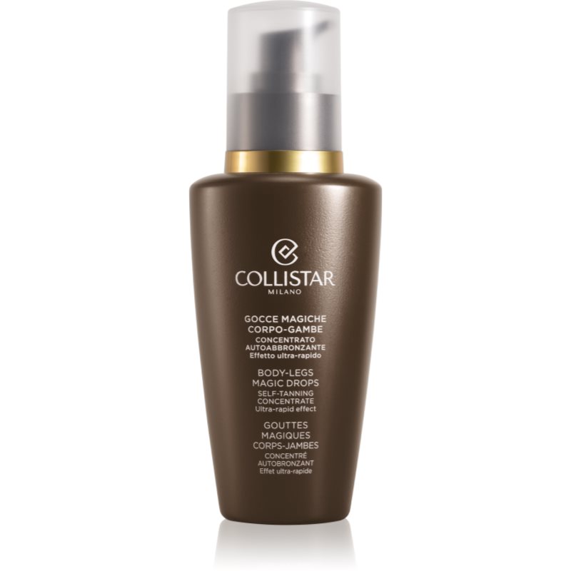 Collistar Magic Drops Body-Legs Self-Tanning Concentrate önbarnító emulzió a testre és a lábra 125 ml-Ár