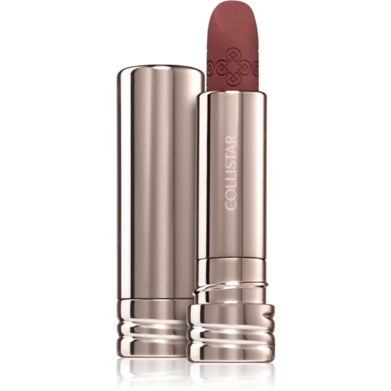 Collistar Puro Gioiello Velvet Lipstick selyem rúzs utántölthető árnyalat Agata Rossa 168 3.1 g