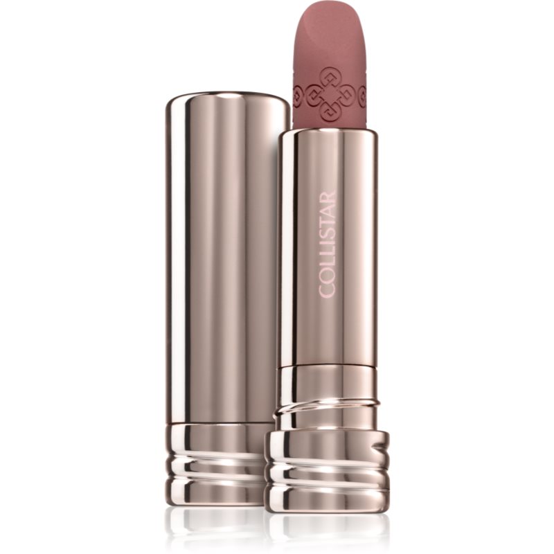 Collistar Puro Gioiello Velvet Lipstick selyem rúzs utántölthető árnyalat Zircone Cannella 162 3.1 g