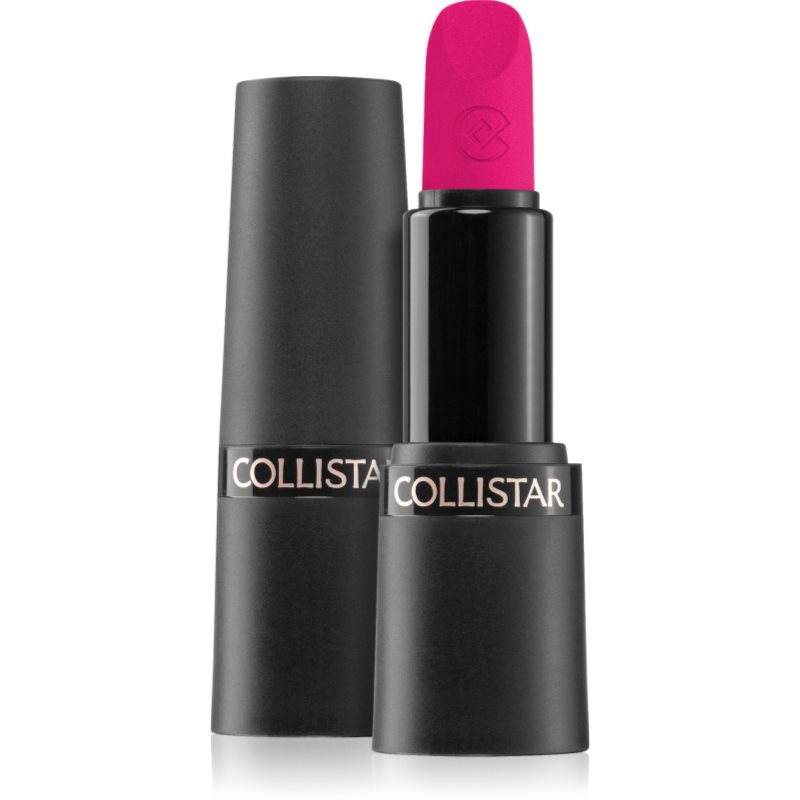 Collistar Puro Matte Lipstick hosszan tartó rúzs árnyalat 103 FUCSIA PETUNIA 3