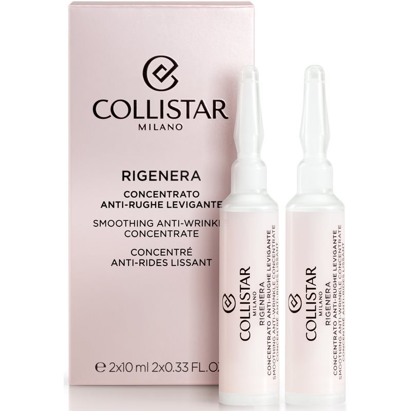 Collistar Rigenera Smoothing Anti-Wrinkle Concentrate intenzív ránctalanító ápolás 2x10 ml-Ár