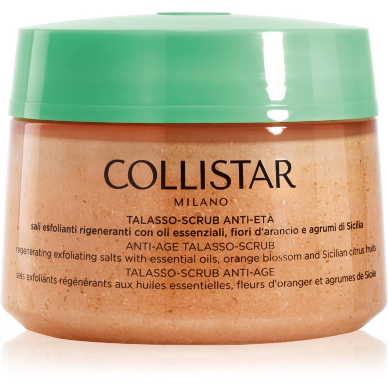 Collistar Special Perfect Body Anti-Age Talasso-Scrub regeneráló peelinges só a bőr öregedése ellen 700 g-Eredeti