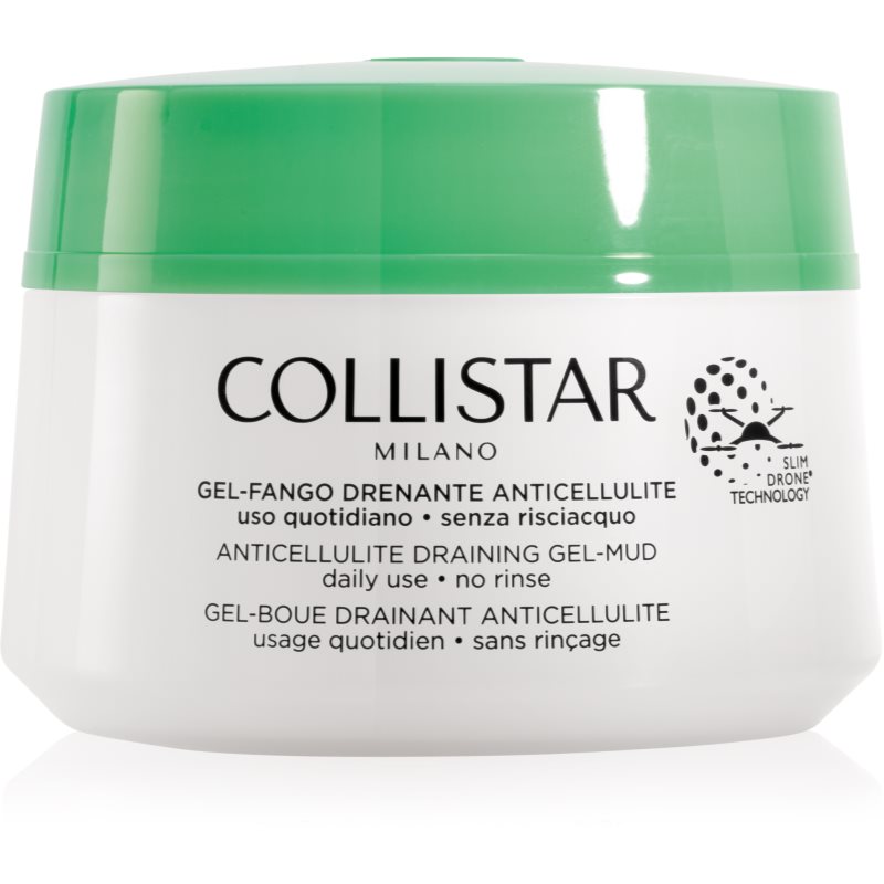 Collistar Special Perfect Body Anticellulite Draining Gel-Mud karcsúsító testgél narancsbőrre 400 ml-Eredeti