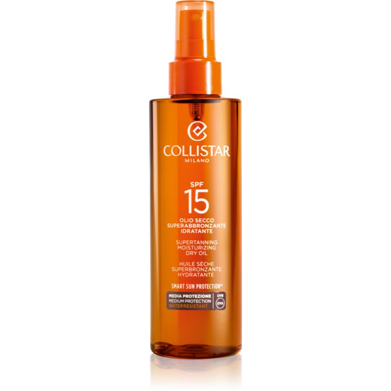 Collistar Special Perfect Tan Supertanning Moisturizing Dry Oil napolaj SPF 15 200 ml-Eredeti