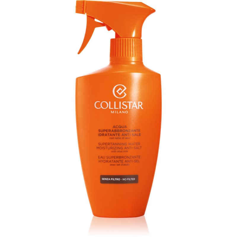 Collistar Special Perfect Tan Supertanning Water Moisturizing Anti-Salt lesülést optimalizáló hidratáló spray Aloe Vera tartalommal 400 ml-Eredeti