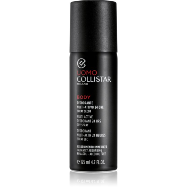 Collistar Uomo Multi-Active Deodorant 24hrs Dry Spray spray dezodor 24h 125 ml-Eredeti