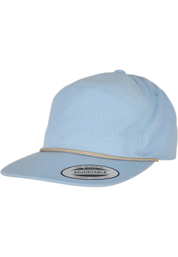Color Braid Jockey Cap Light Blue