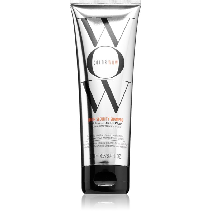 Color WOW Color Security Shampoo szulfátmentes sampon a kémiailag kezelt hajra 250 ml-Ár