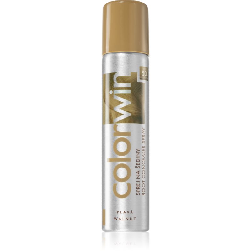 Colorwin Hair spray a lenövések azonnali elfedéséhez árnyalat Walnut 75 ml-Ár