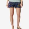 Columbia Summerdry Cargo Blue Women's Shorts - Women