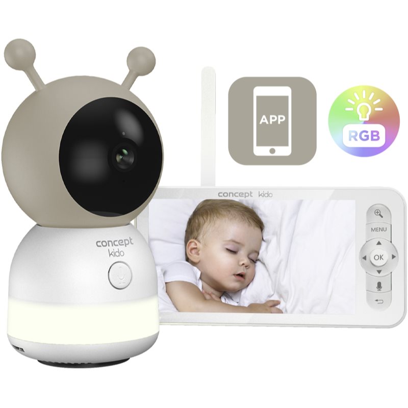 Concept KIDO KD4010 kamerás bébiőr 1 db-Ár